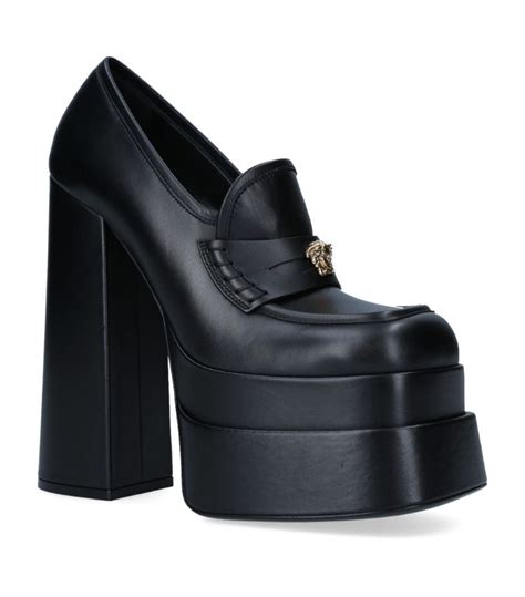 versace intrico platform loafers dupe|versace platform shoes dupes.